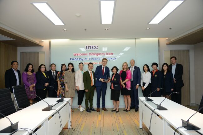 ต้อนรับคณะทูตฟินแลนด์