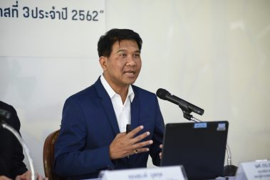 แถลงข่าวดัชนีความเชื่อมั่นผู้ประกอบการ