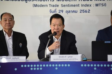 แถลงข่าวดัชนีความเชื่อมั่นผู้ประกอบการ