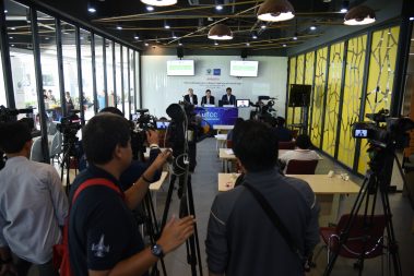 แถลงข่าวดัชนีความเชื่อมั่นผู้ประกอบการ