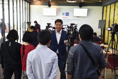 แถลงข่าวดัชนีความเชื่อมั่นผู้ประกอบการ