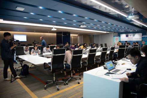 แถลงข่าวดัชนีธุรกิจ SMEs