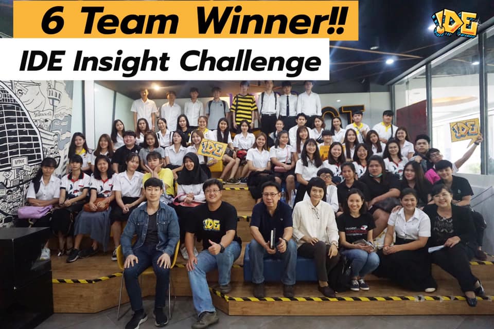 6 ทีมนักศึกษาที่นำเสนอ IDE Insight Challenge ที่น่าสนใจที่สุด