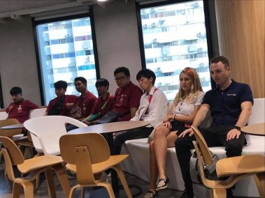 คณะวิศวกรรมศาสตร์ มหาวิทยาลัยหอการค้าไทย นำนักศึกษามาดูงานทางด้าน Big Data ที่ KBTG ธนาคารกสิกรไทย