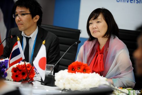 ม.หอการค้าไทยเปิดบ้านต้อนรับภริยานายกรัฐมนตรีญี่ปุ่น ร่วมสร้างเยาวชนคุณภาพผ่านโครงการเรือเยาวชนเอเชียอาคเนย์