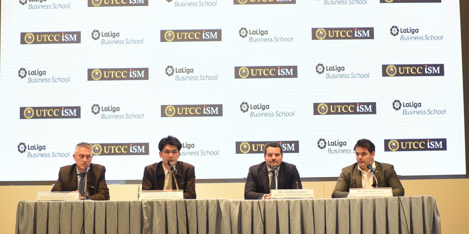 ลาลีกาจับมือมหาวิทยาลัยหอการค้าไทยจัดหลักสูตรการจัดการด้านกีฬา