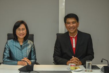 ต้อนรับผู้ว่าการสถาบันวิจัยวิทยาศาสตร์และเทคโนโลยีแห่งประเทศไทย (วว.)