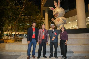 นิทรรศการศิลปะกลางแจ้ง “ฝันค้าง กลางสุข Outdoor Art Exhibition “Lingering Reverie”