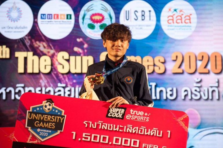 อีสปอร์ต แสดงความยินดีกับ นักศึกษา ISM ม.หอการค้าไทย คว้าเหรีญทองเหรียญแรก ให้กับ ม.หอการค้าไทย