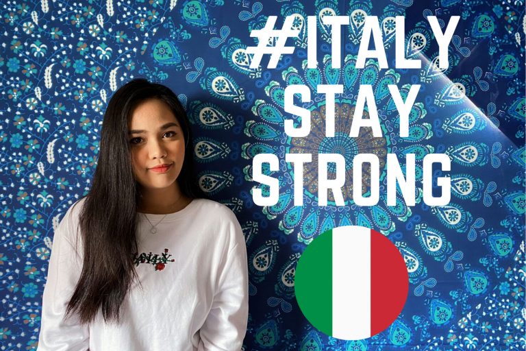 _italy-stay-strong นศ. วิทยาลัยนานาชาติหอการค้าไทยส่งกำลังใจให้อิตาลีละยุโรปสู้วิกฤตโควิด – 19