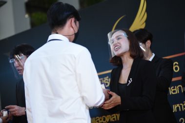 พิธีประดับปีกของน้องๆ รุ่นที่ 6 สาขาการจัดการธุรกิจสายการบิน คณะการท่องเที่ยวและอุตสาหกรรมบริการ ในรั้ว UTCC
