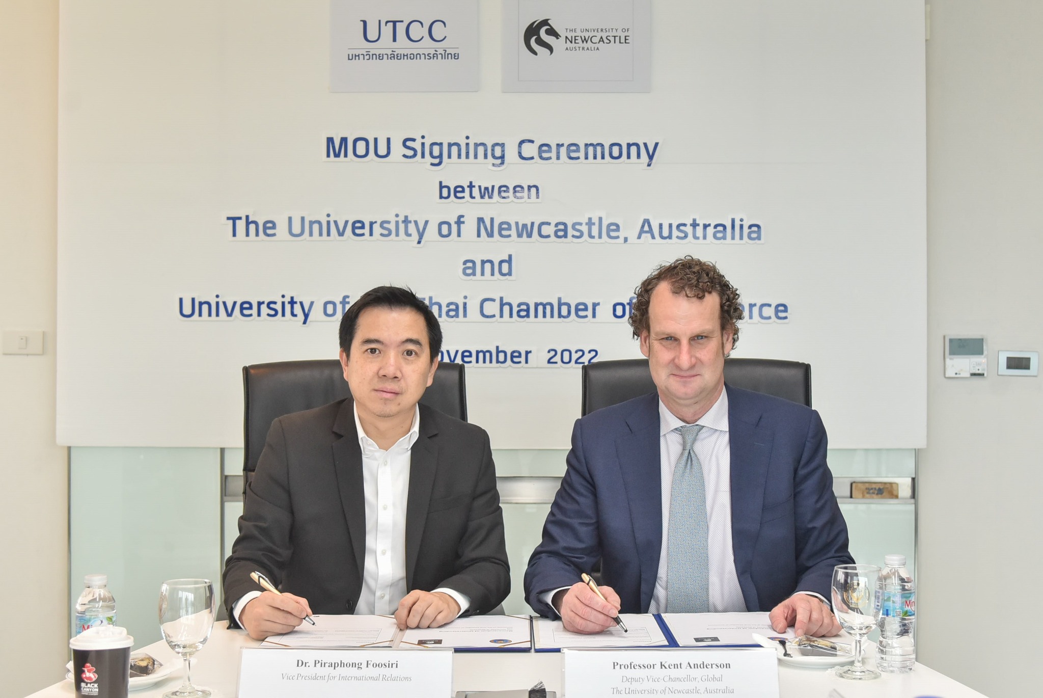 UTCC and University of Newcastle, Australia signed a Memorandum of ...
